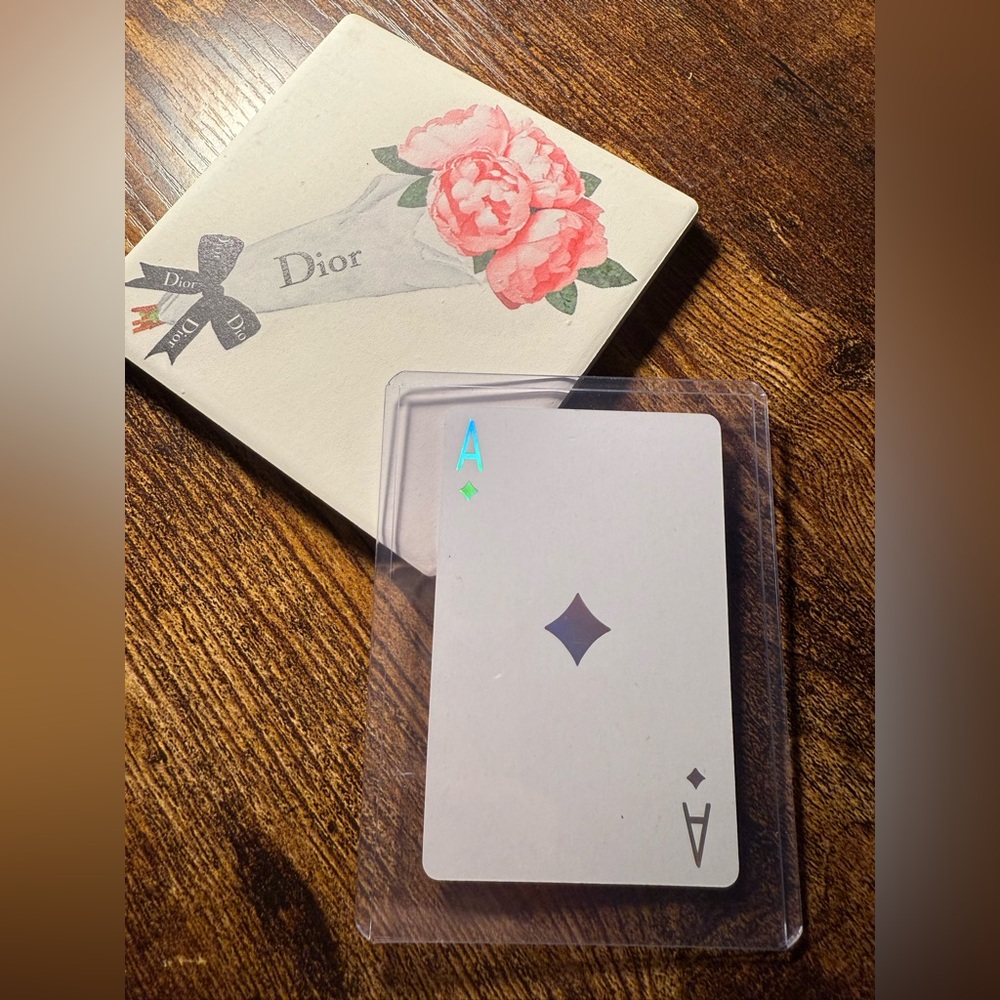 🔥RARE🔥 Dior Collectors Joy Playing Card Ace of DIAMONDS ♦️
